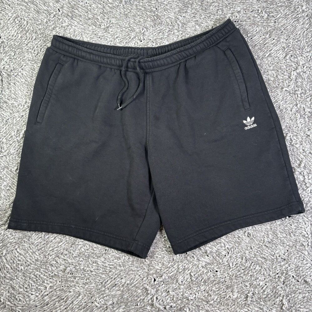 Adidas Adicolor Essentials Trefoil shorts Mens XXL Black Activewear Gym Running